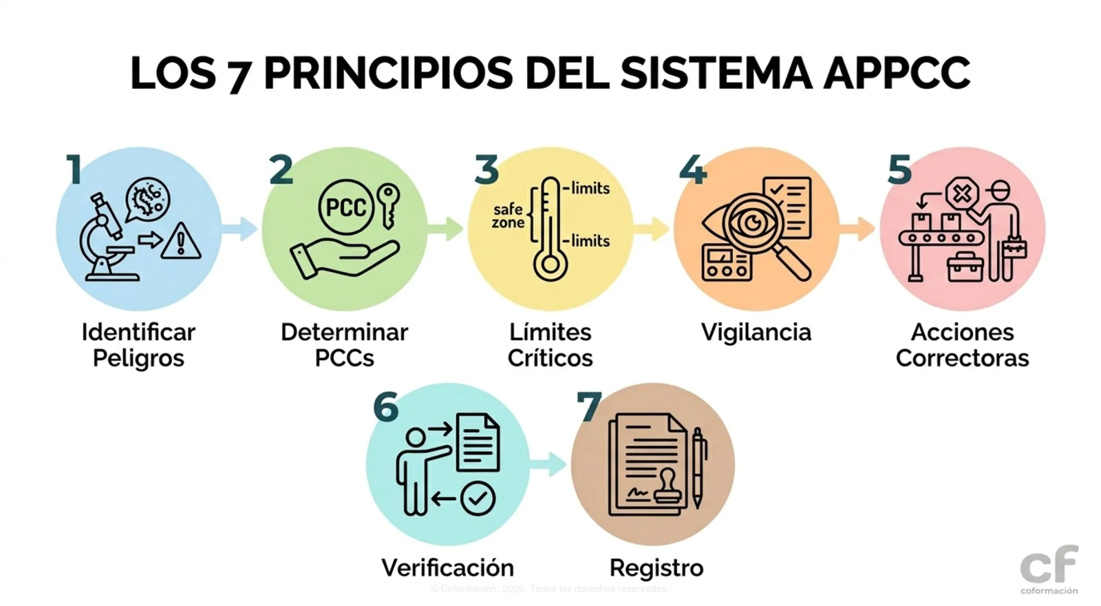 Los 7 Principios del Sistema APPCC